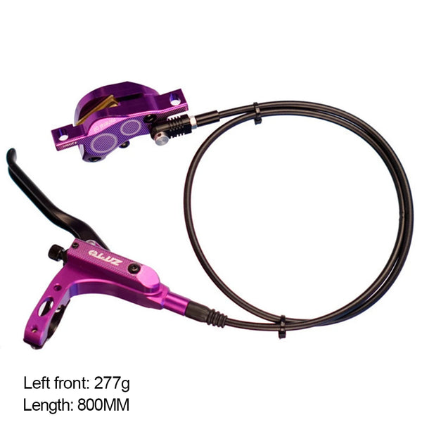 Bike Hydraulic Disc Brakes Set 4 Pistons 800/1450mm