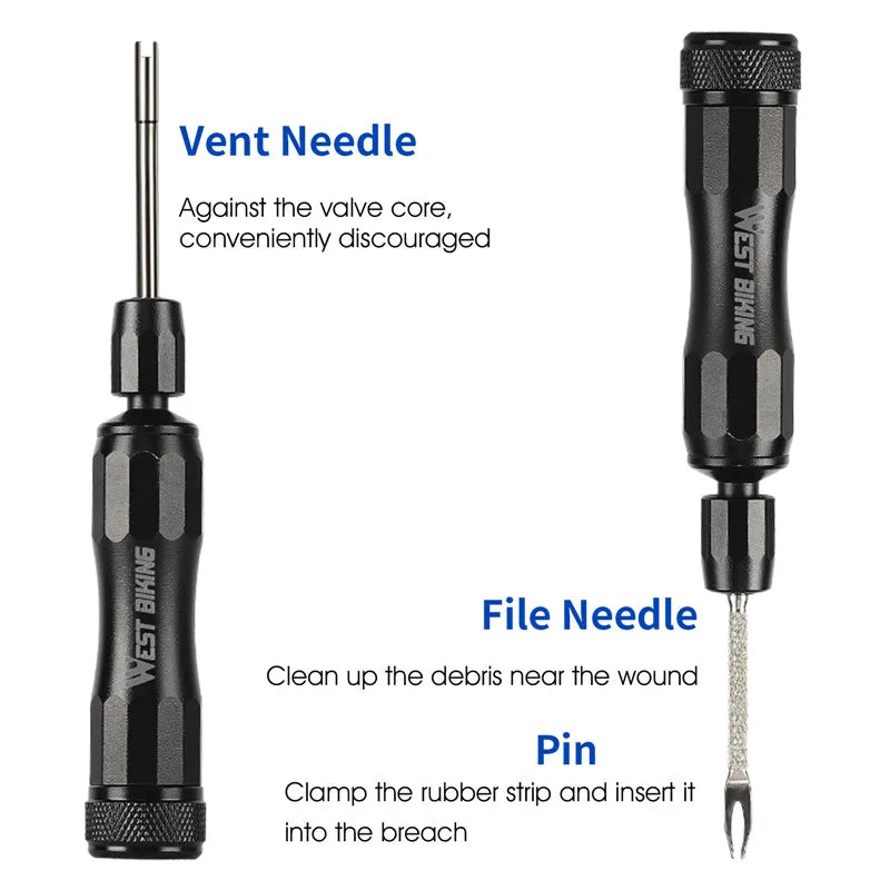 Tubeless Tire Repair Tool Kit