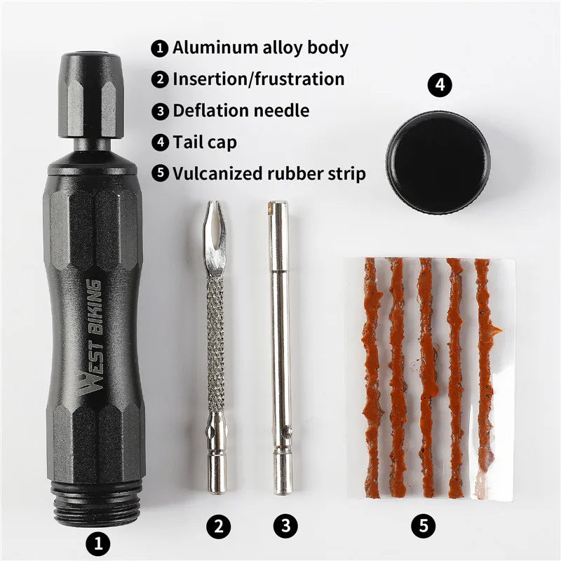 Tubeless Tire Repair Tool Kit
