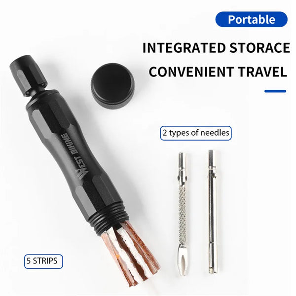 Tubeless Tire Repair Tool Kit