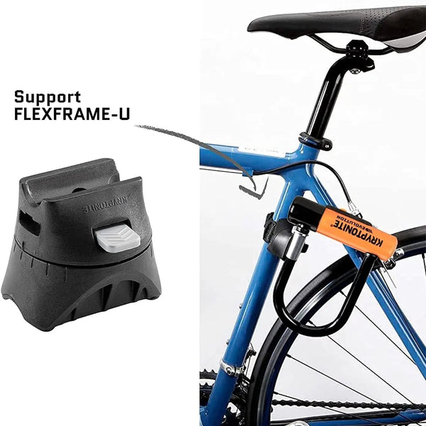 Evolution Mini-7 E-Bike U-Lock with Cable