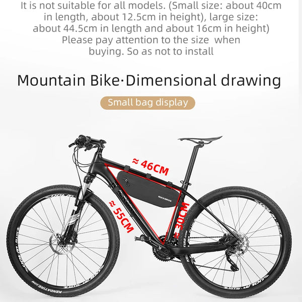 E-Bike Frame Bag with Waterproof Design