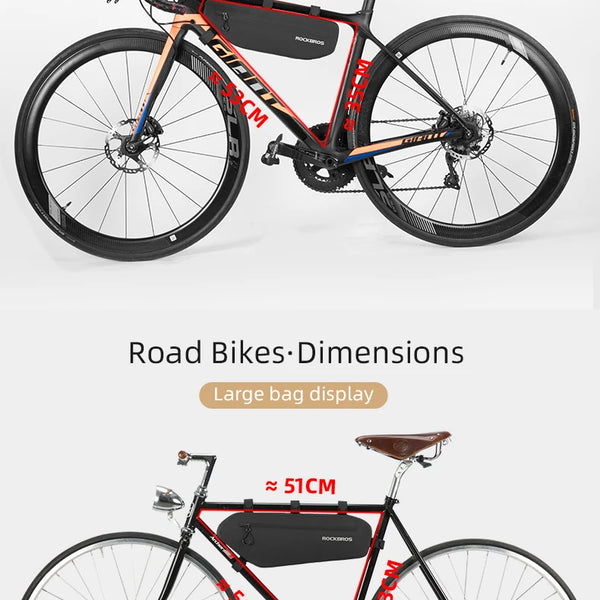 E-Bike Frame Bag with Waterproof Design