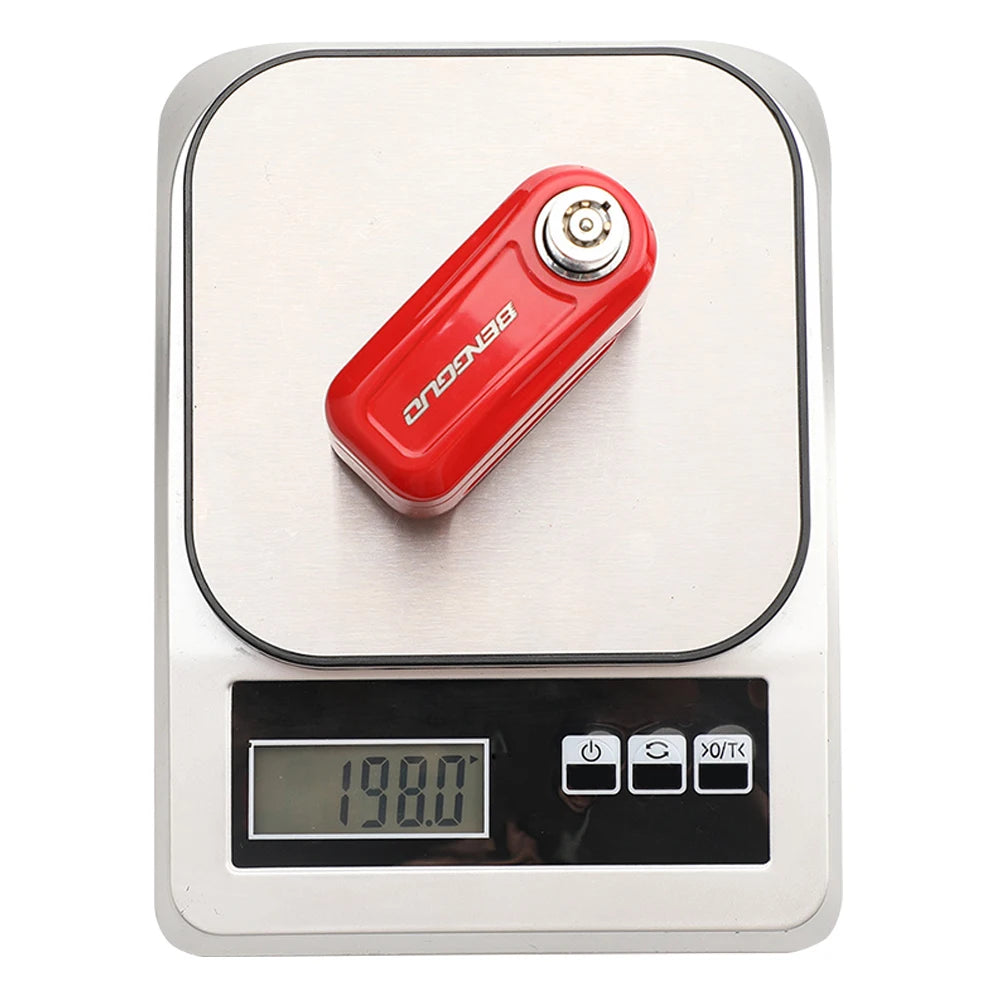 Motorcycle Bicycle Lock Alarm Protection Padlock