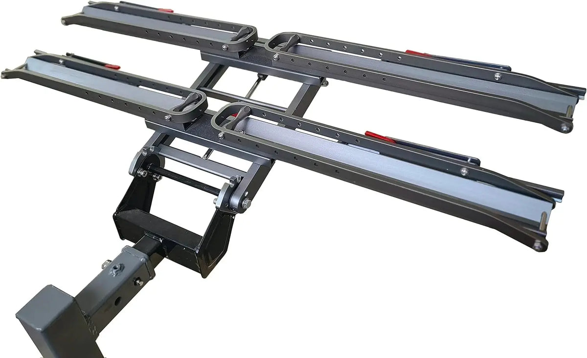 E-Bike Rack with Ramp - Heavy-Duty, Wide Tire