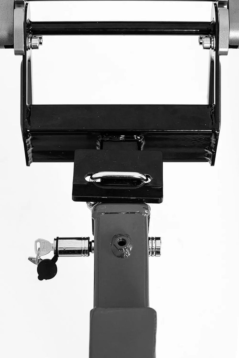 E-Bike Rack with Ramp - Heavy-Duty, Wide Tire