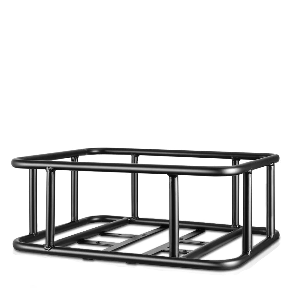 E-Bike Rear Basket with Heavy Duty Metal Rack