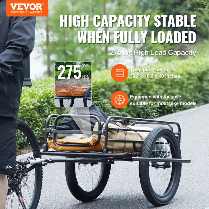 275 lbs Bike Cargo Trailer