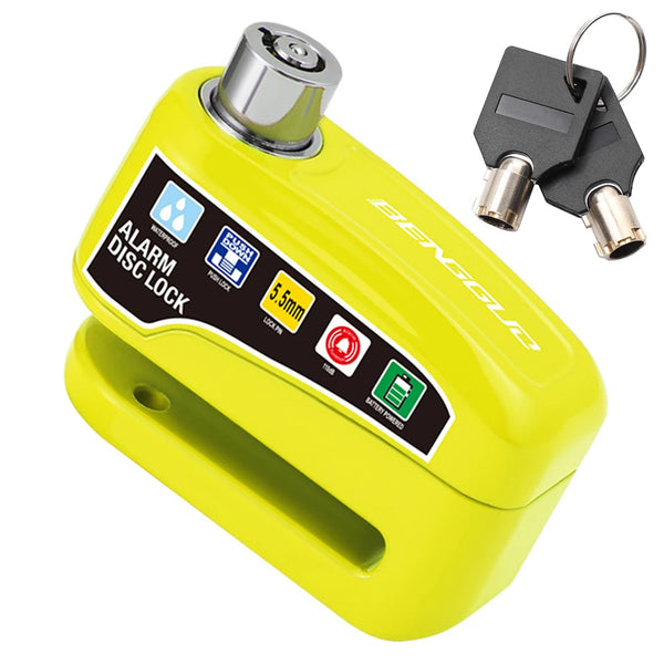 Motorcycle Bicycle Lock Alarm Protection Padlock