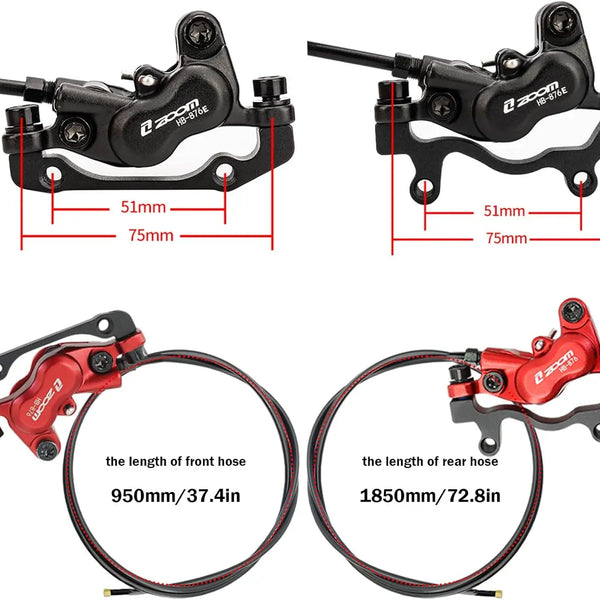 Pistons E-Bike Hydraulic Brake System