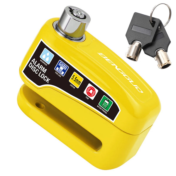 Motorcycle Bicycle Lock Alarm Protection Padlock