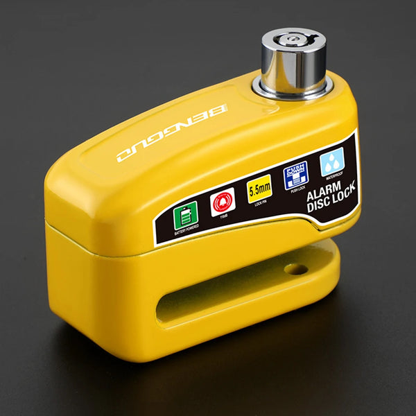 Motorcycle Bicycle Lock Alarm Protection Padlock