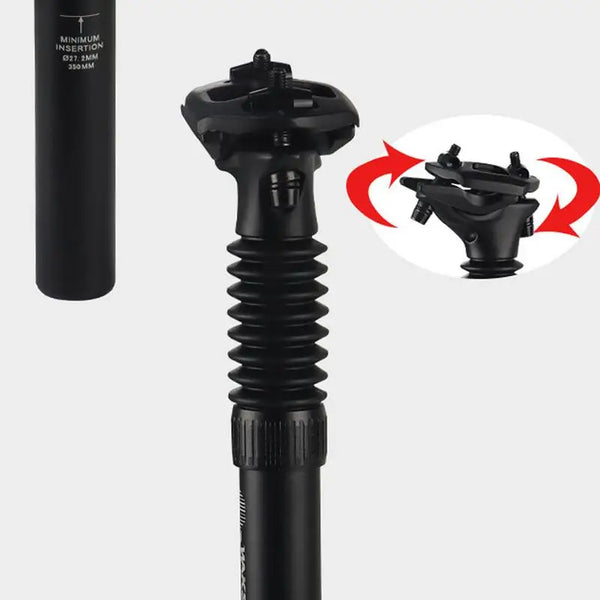 E-Bike Suspension Seat Post with Shock-Absorbing Comfort