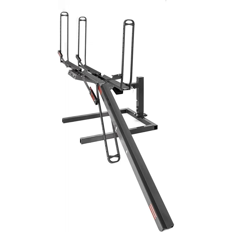 E-Bike Rack with Ramp - Heavy-Duty, Wide Tire