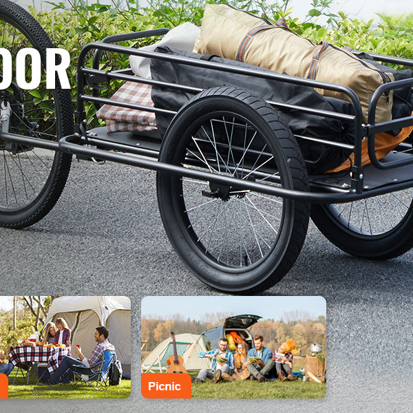 275 lbs Bike Cargo Trailer